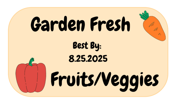 Custom Rounded Corner Labels - Decals